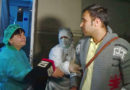 Un iraní bajo sospecha de coronavirus fue dado de alta y luego devuelto al hospital cuando atendía a los medios de comunicación