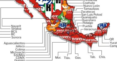Así quedó el mapa electoral de México rumbo al 2024 tras las elecciones de Edomex