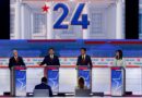 Siete precandidatos presidenciales republicanos se enfrentaron en el segundo debate sin Donald Trump