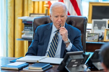 Biden dijo que la decisión final será tomada por Israel pero espera ser notificado de ella previo a su ejecución para poder debatirla (REUTERS)
