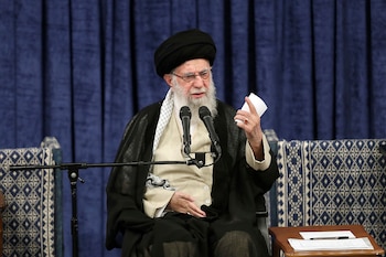 El líder supremo de Irán,