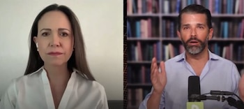 María Corina Machado habló con
